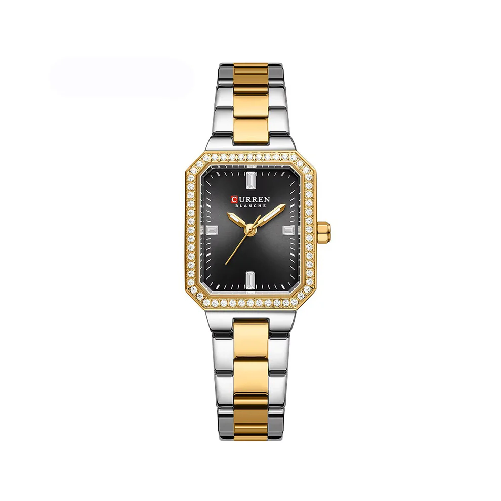 Curren 9102 Watch For Women - Silver Gold Black Curren 9102 Watch For Women - Silver Gold Black
