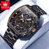 OLEVS 2942 Watch For Men - Black Rose