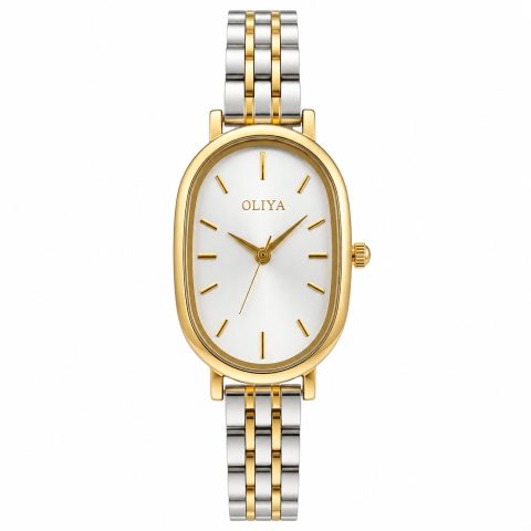 OLIYA 2034 Watch For Women - Golden White