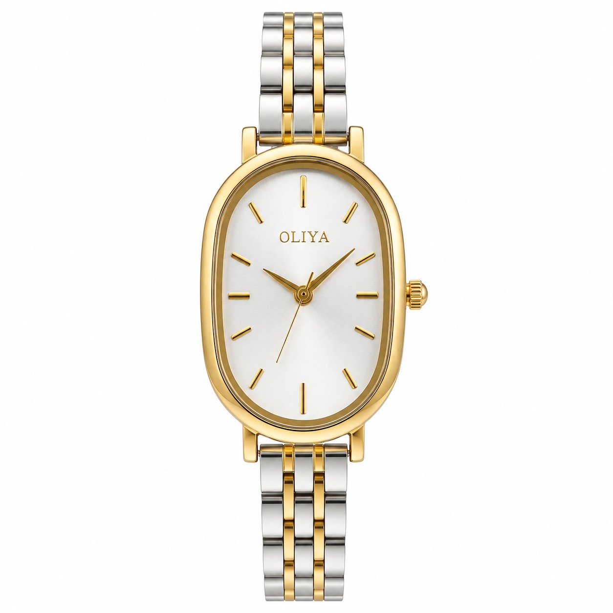 OLIYA 2034 Watch For Women - Golden White