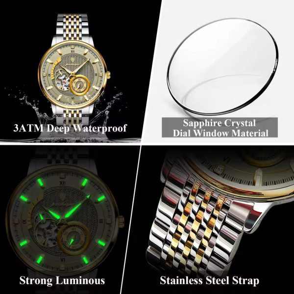 POEDAGAR-1416-Luxury-Fashion-Automatic-Mechanical-Stainless-Steel-Mens-Watch-–-Gold-Grey1 POEDAGAR 1416 Automatic Mechanical Stainless Steel Men’s Watch – Gold Grey