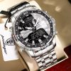 Poedagar E122 Men’s For Watch – Silve Black
