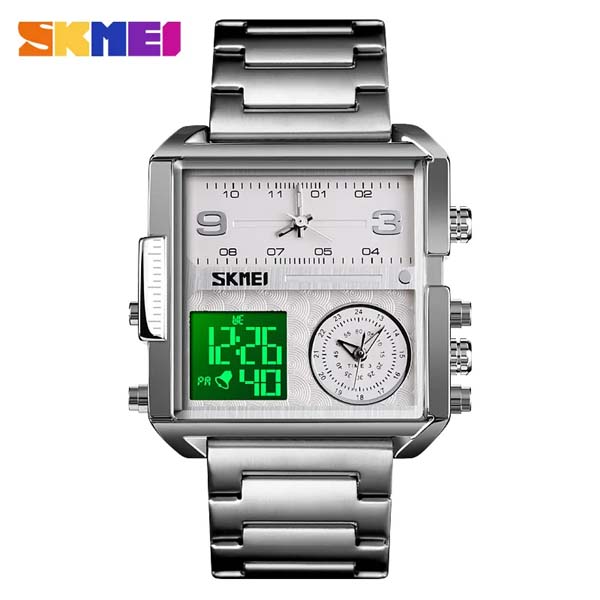 SKMEI 1584 Japan Movement Watch for Men - Silver SKMEI 1584 Japan Movement Watch for Men - Silver