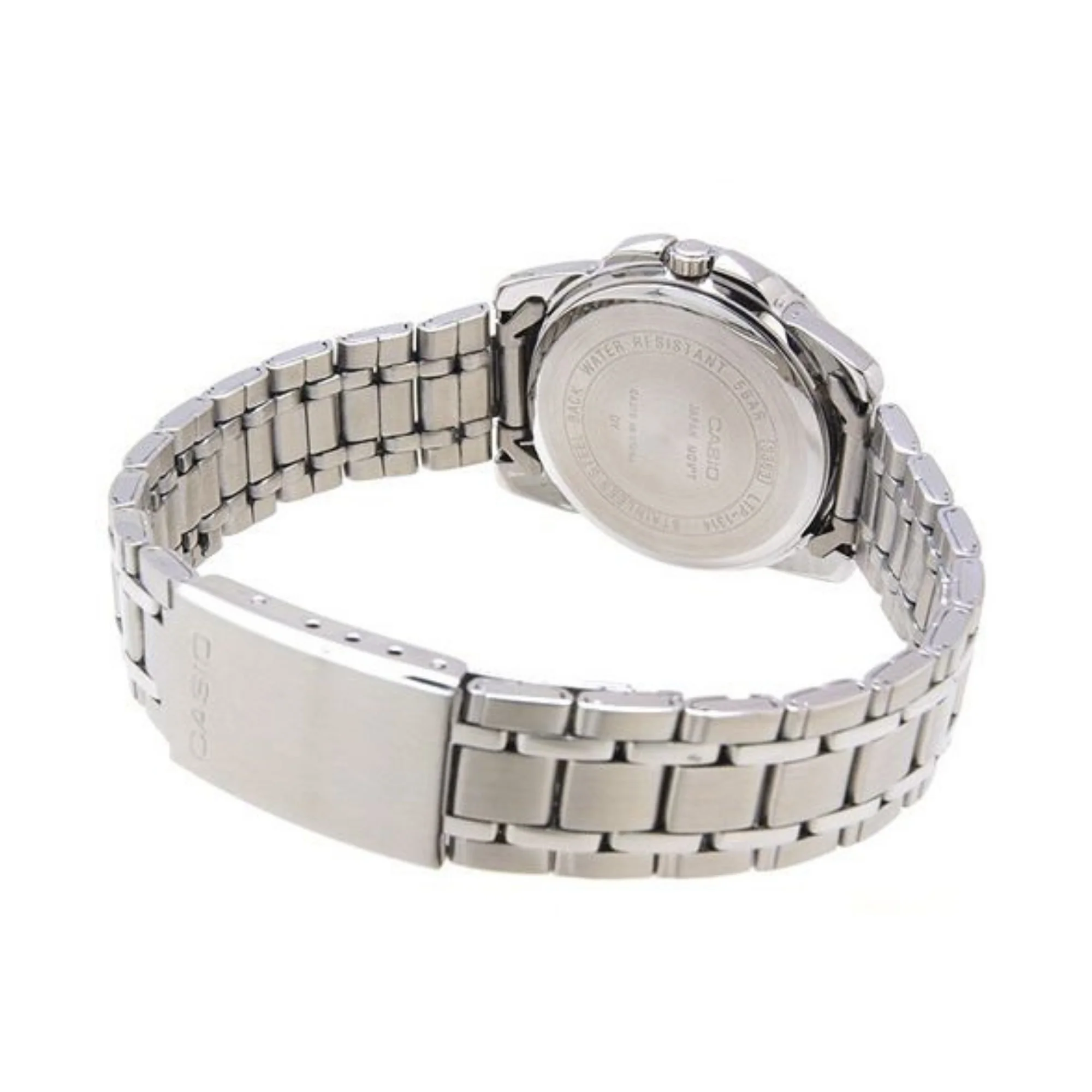 WW0357 Casio Enticer Date Silver Ladies Chain Watch LTP-1314D-1AVDF 7 WW0357 Casio Enticer Date Silver Ladies Chain Watch LTP-1314D-1AVDF