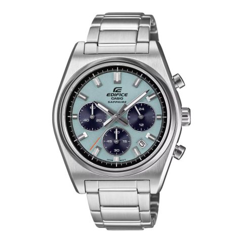 Home With AJAX WW3146 Casio Edifice Sapphire Chronograph Chain Watch EFB-730D-2BVUDF
