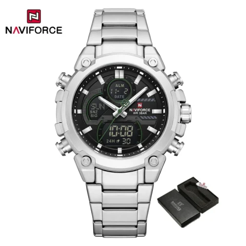 Naviforce 9278 Watch For Men - Black