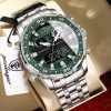 Poedagar E122 Men’s For Watch – Silve Green